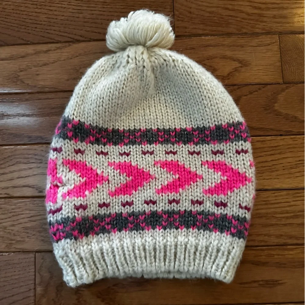 💞Girls hats bundle Bitten by Sarah Jessica Parker Kids' Beanie Duo Gray Pink
